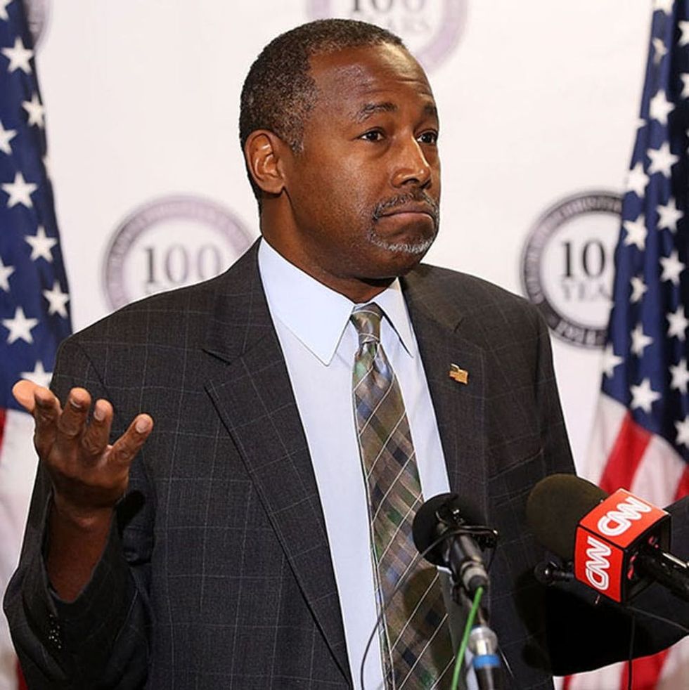 Ben Carson Muttered Two Words During His Confirmation Hearing That Got the Internet Up in Arms