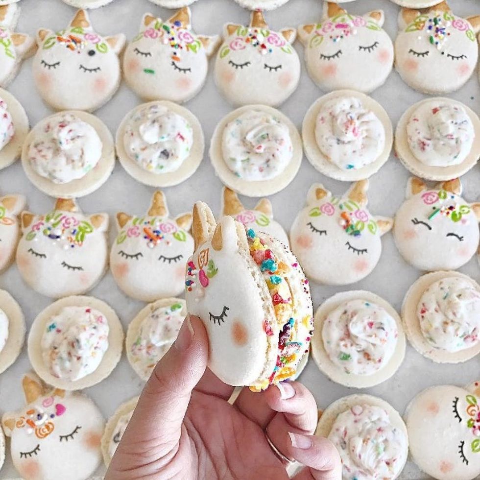 Unicorn Macarons Are the Sweetest Dessert EVER