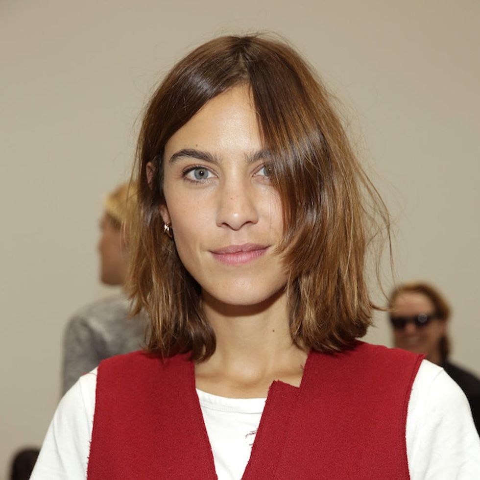 Alexa Chung Just Upgraded Your Grandma’s Favorite Sweater