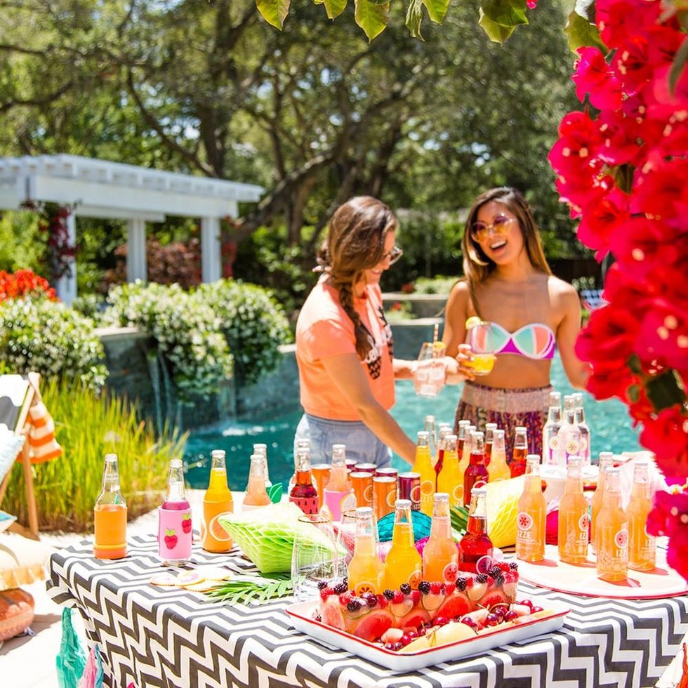 How to Throw a Crazy Colorful Pool Party EVERYONE Will Be Instagramming