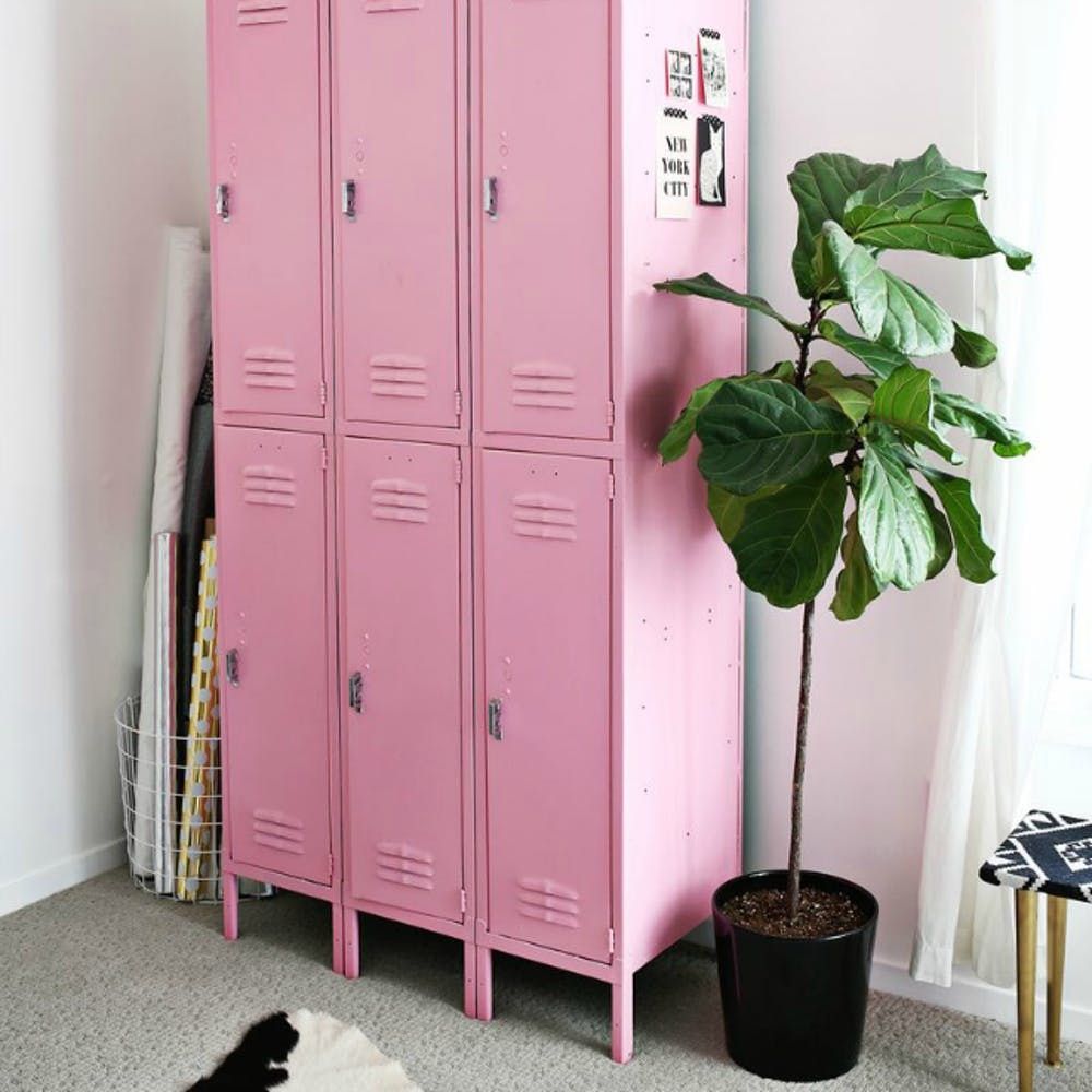 1000px x 1000px - Proof That Vintage Lockers Can Look Ah-mazing in Every Room - Brit + Co