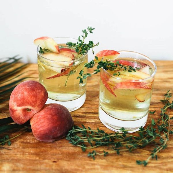 Peach Sangria - Swirls of Flavor