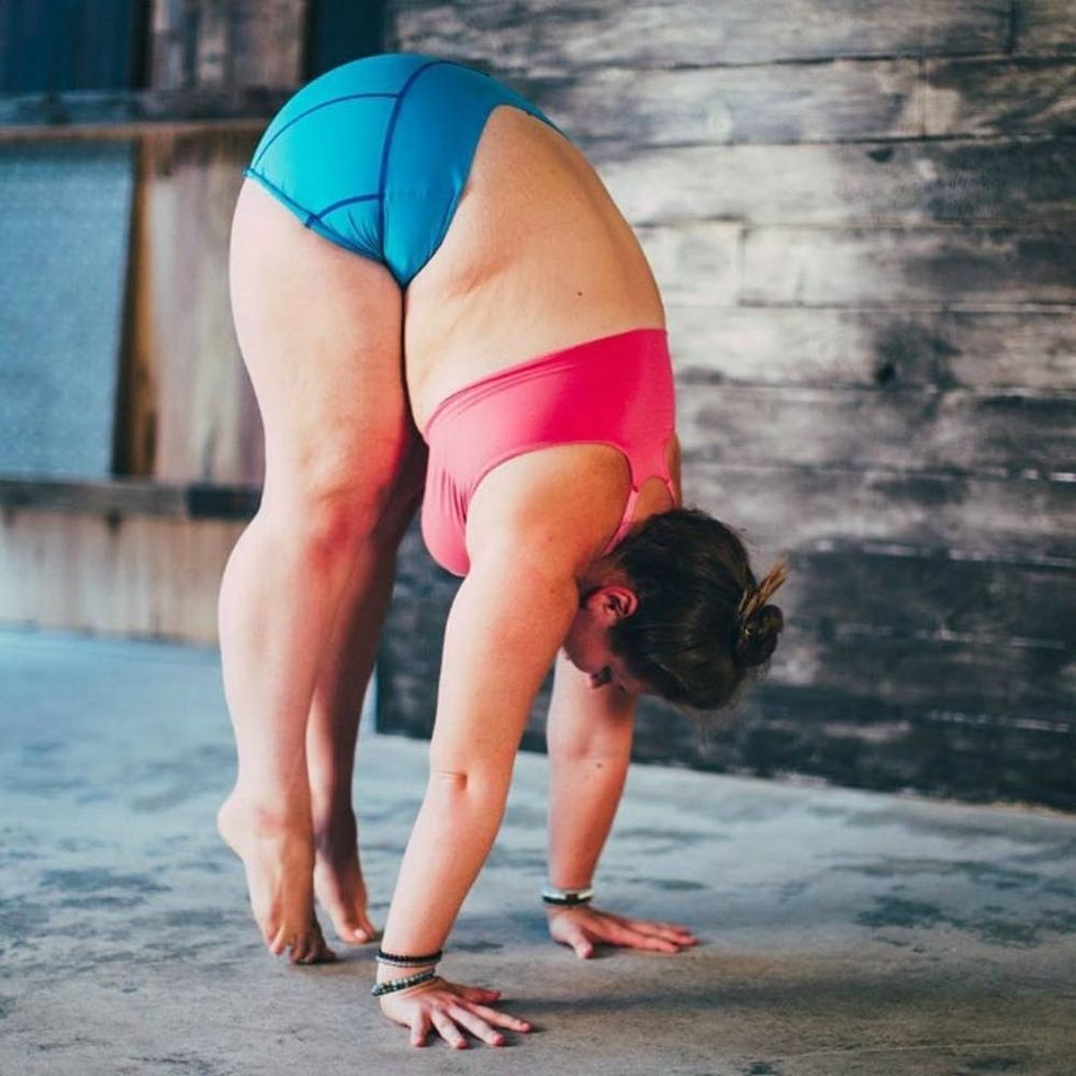 Plus Size Yoga Instructor Dana Falsetti