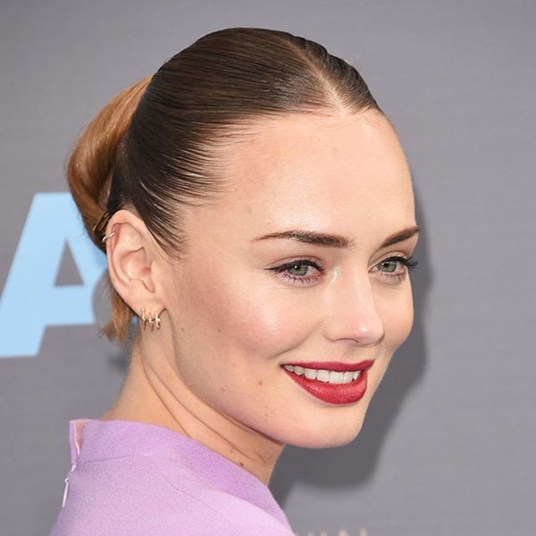 Slicked-back hair trend - celebrity hair at Critics' Choice Awards