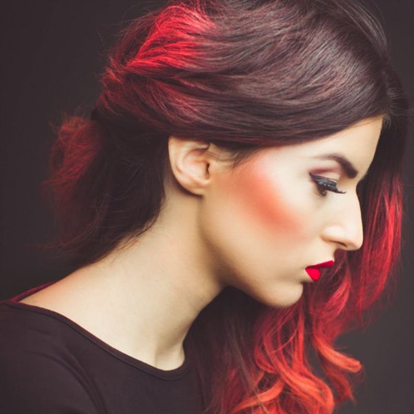 How to Create Red Ombre Hair