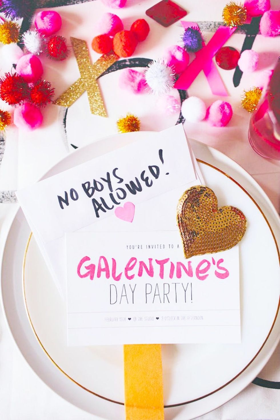 19 Red + Pink Party Ideas for Your Galentine's Day Party - Brit + Co