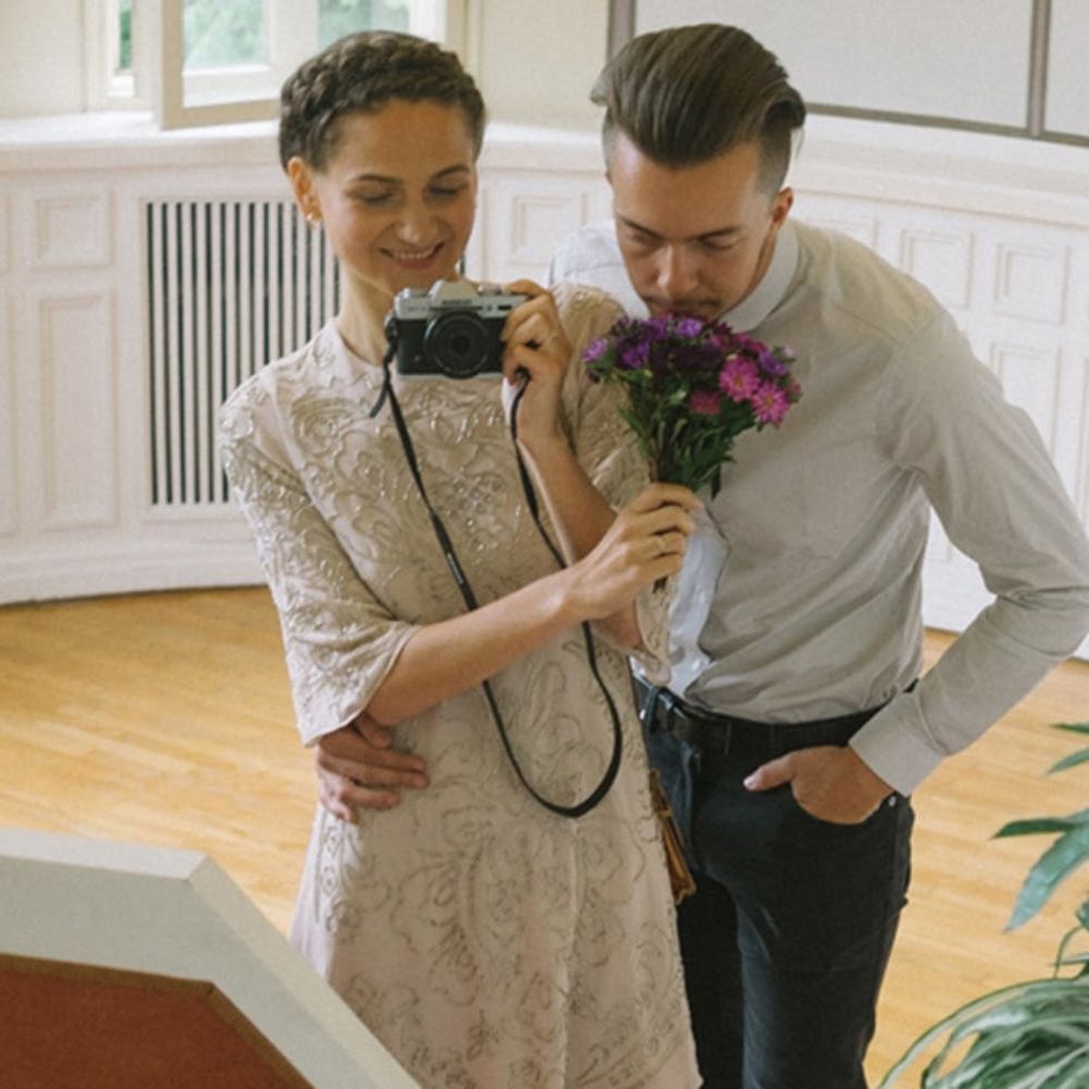 This Bride Took Her Own Wedding Photos and They’re Gorgeous