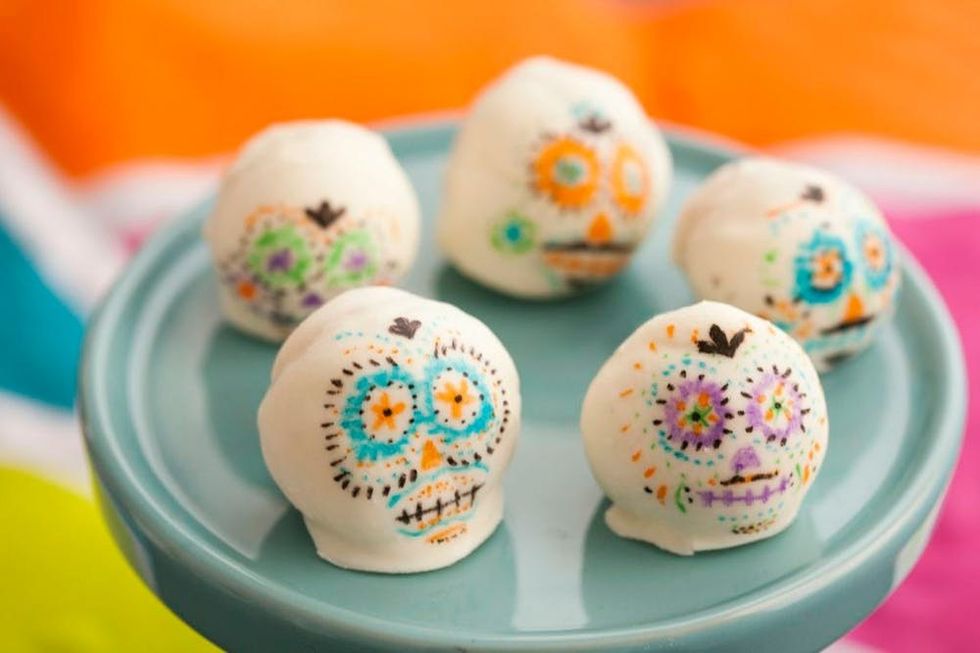 Sugar Skull Cake Balls