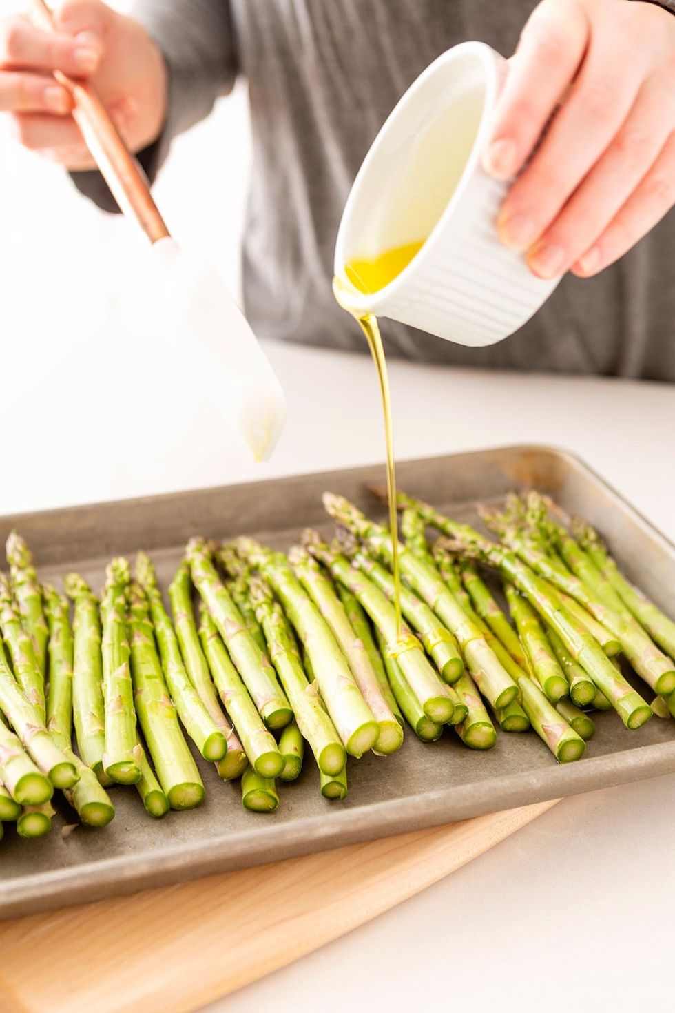 Top Keto Cheesy Garlic Asparagus Recipe! - Brit + Co