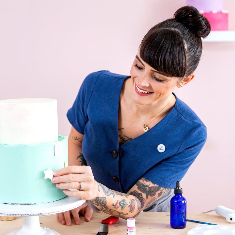 Creative Crushin This Former Model Turned Cake Artist Will Inspire You To Follow Your Effing Dreams Brit Co