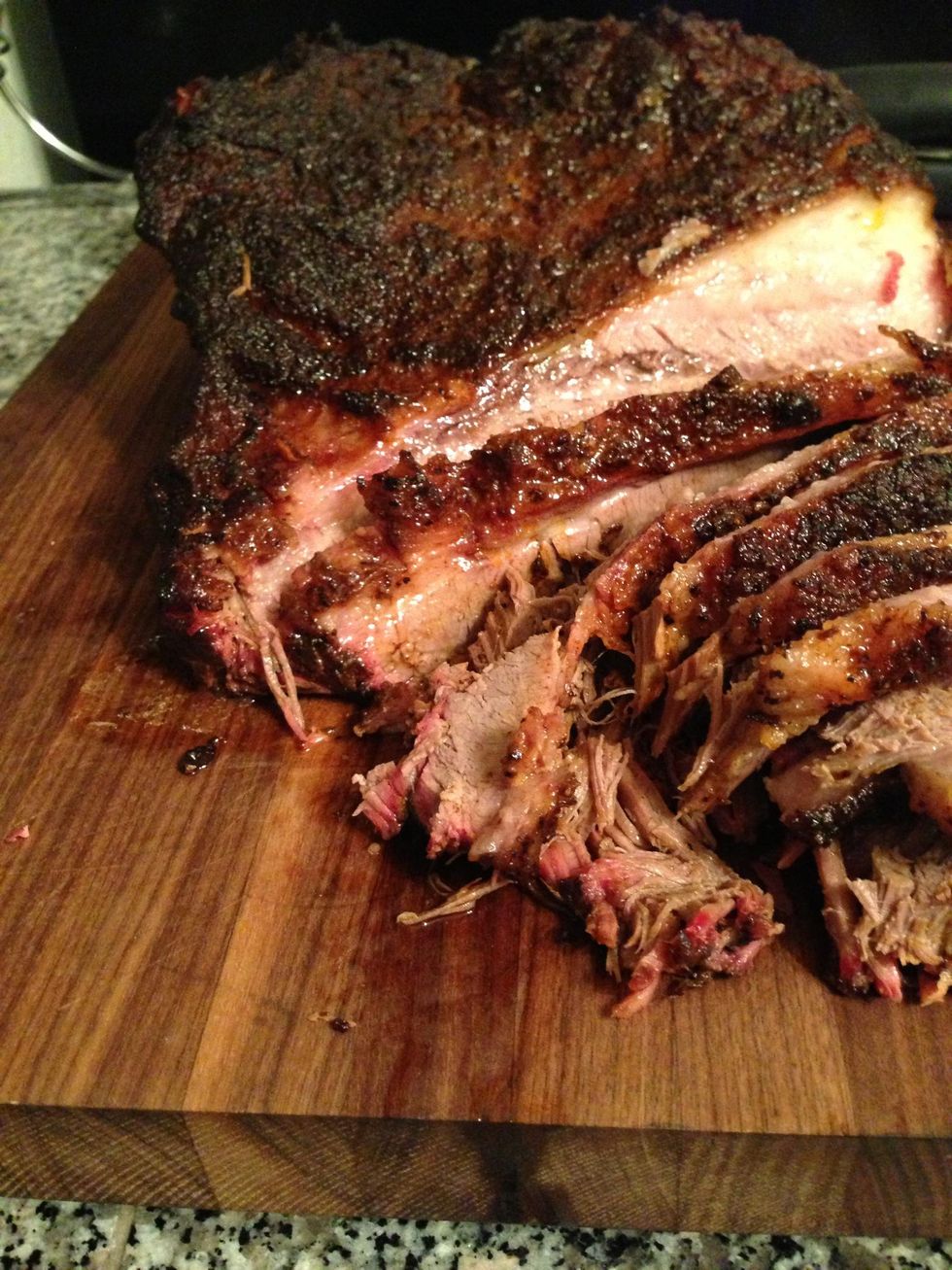 How to smoke a tender, moist brisket