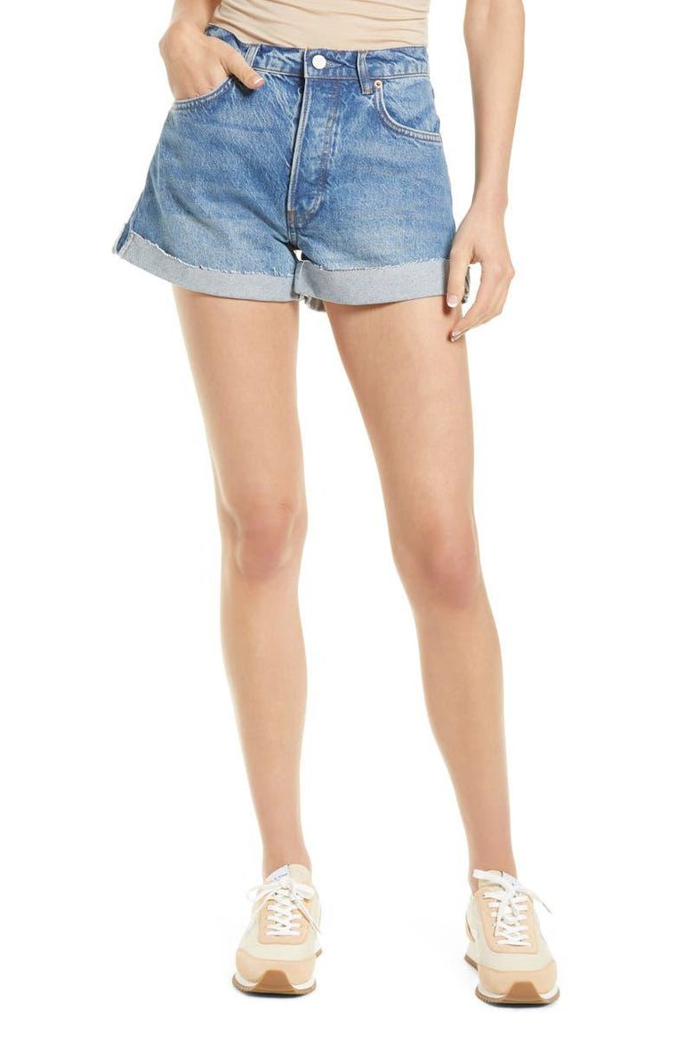 22 Of The Best High-Waisted Denim Shorts For Summertime - Brit + Co