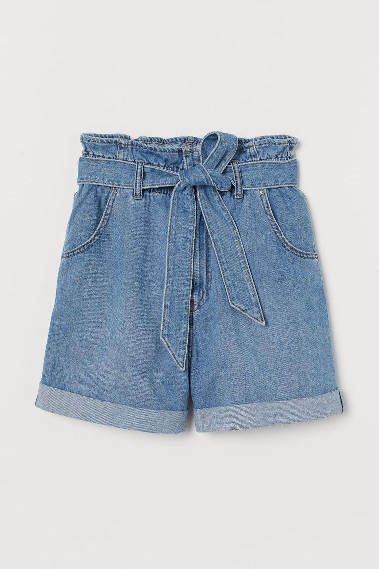 The A-Line Denim Short Spring Blue – Everlane