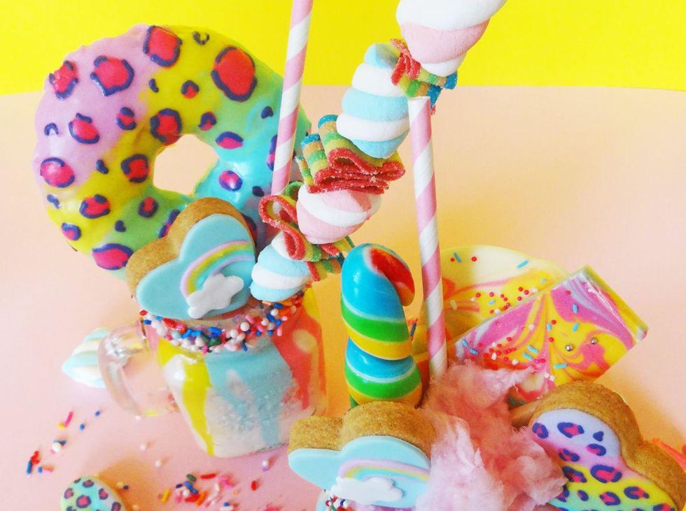 Drool-Worthy Lisa Frank-Inspired Cake Batter Milkshakes - Brit + Co