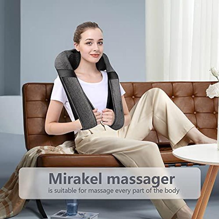 MIRAKEL Shiatsu Neck Massager: Best Cheap Neck Massager!!! 