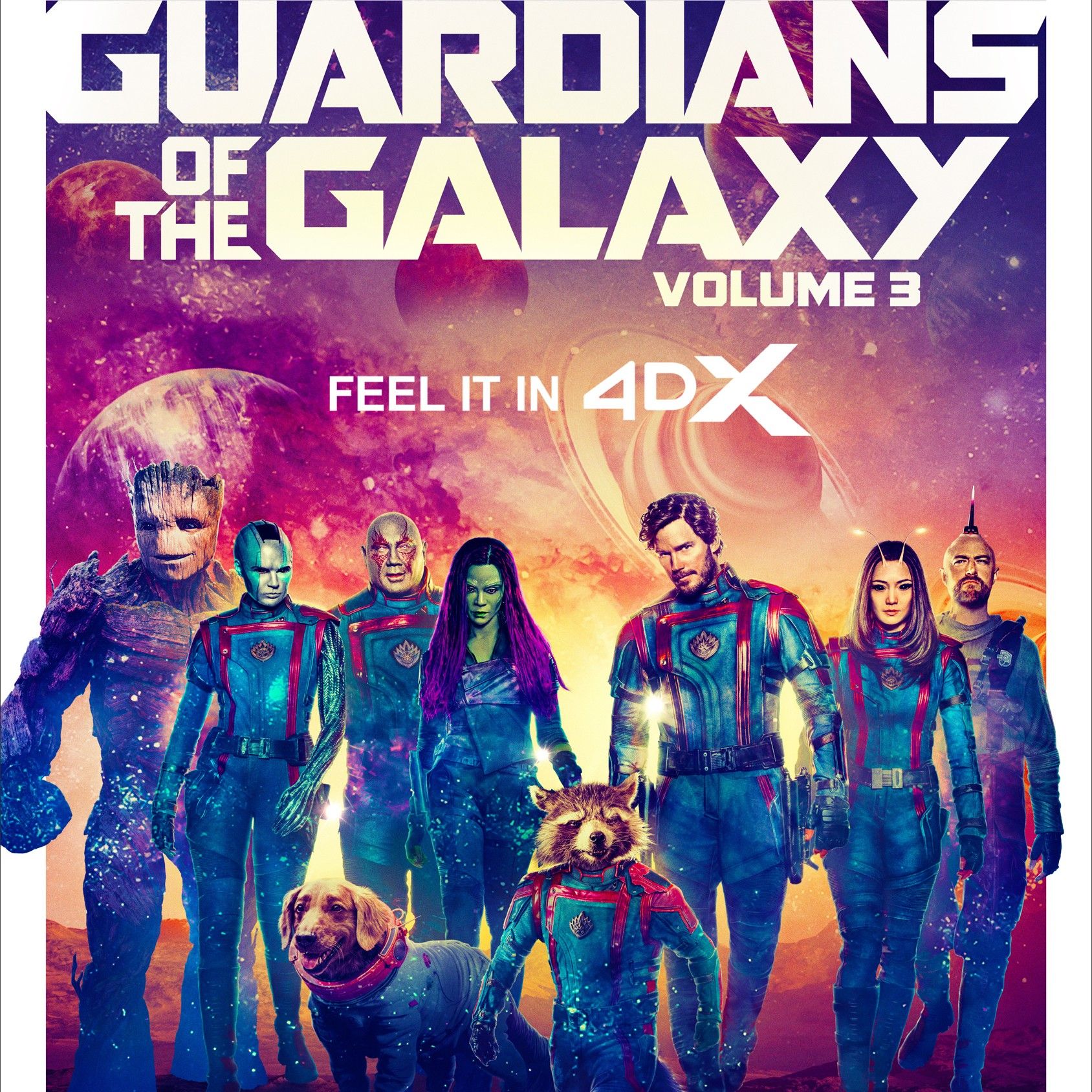 Guardians Of The Galaxy 3 chris pratt zoe saldana will poulter