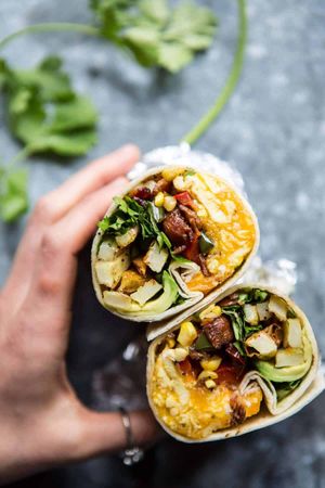 breakfast burritos for grab and go breakfasts