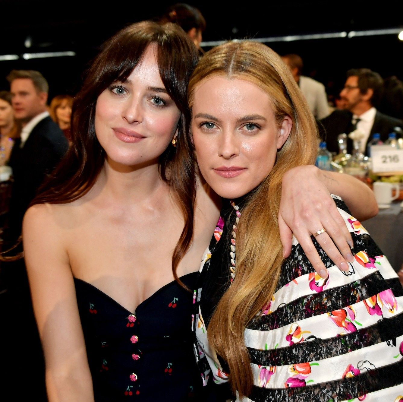 riley keough dakota johnson friendship timeline