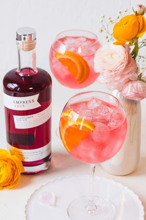 empress gin's new flavor is infused with elderflower and rose