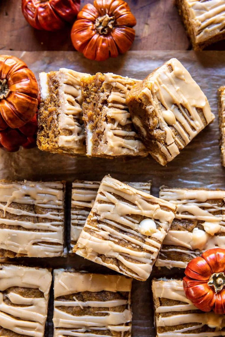 Cream Cheese Swirled Pumpkin Bread with Salted Maple Butter. - Half Baked  Harvest