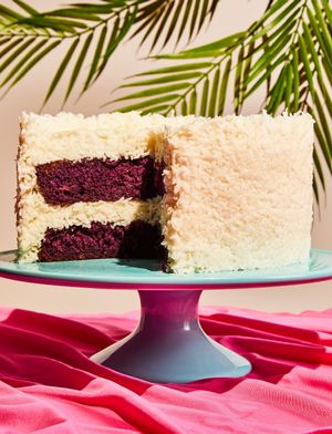 Ube Coconut Cake Recipe By Arlyn Osborne