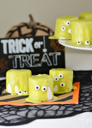 no-bake easy halloween treats