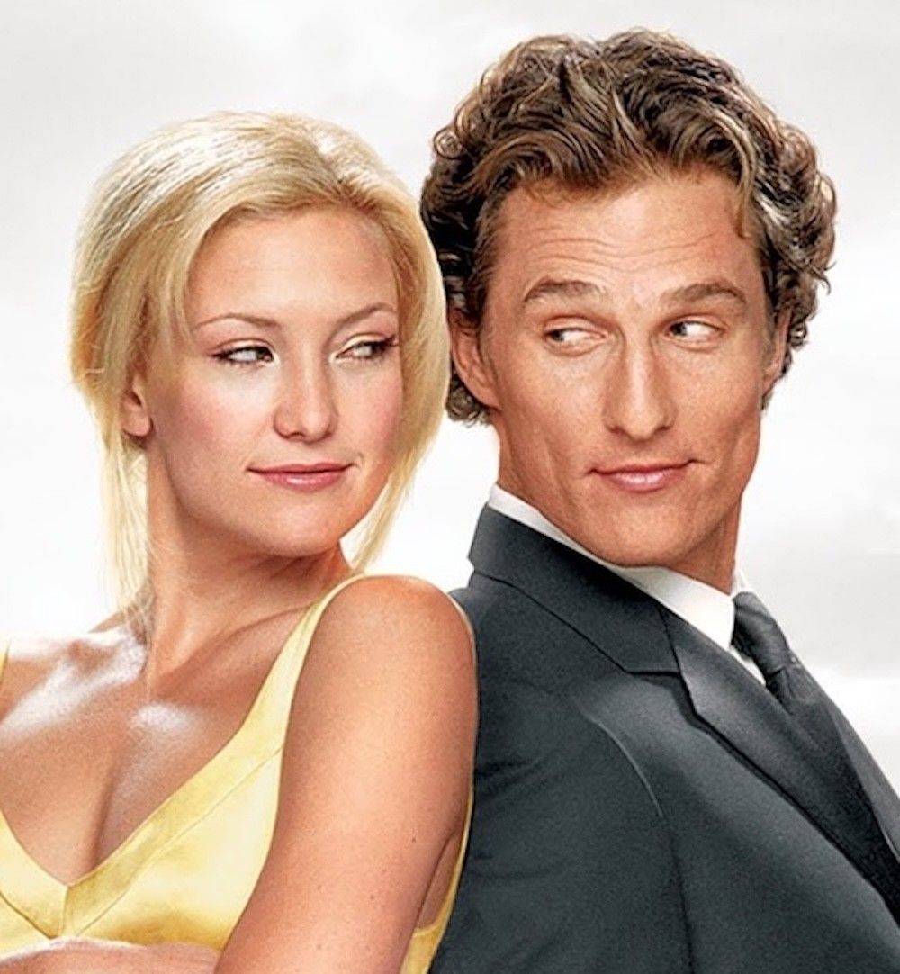 Matthew McConaughey recreates How To Lose A Guy In 10 Days poster