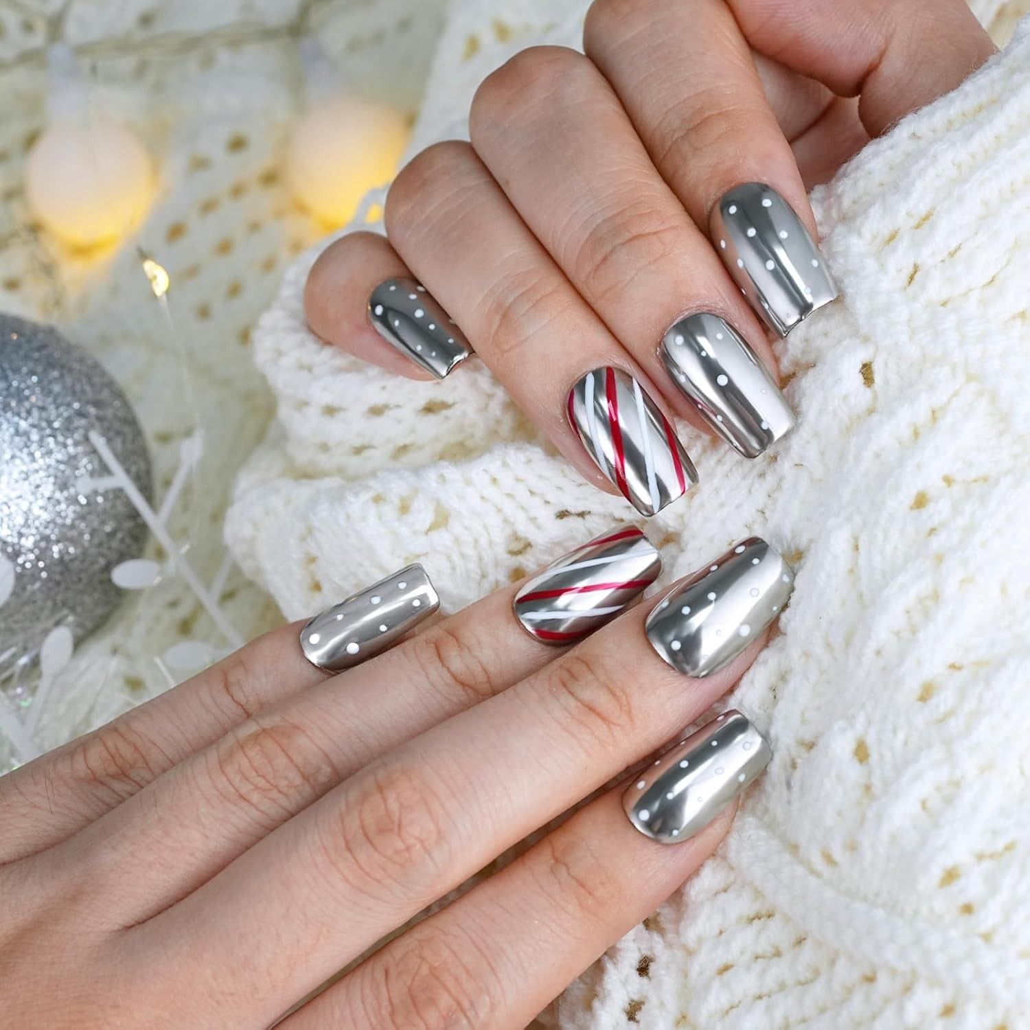 nail polishes and design ideas for winter nails 2024