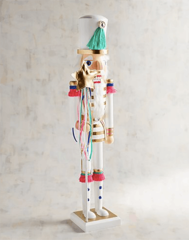 A Crate & Barrel Nutcracker Dupe - With a Touch of Luxe