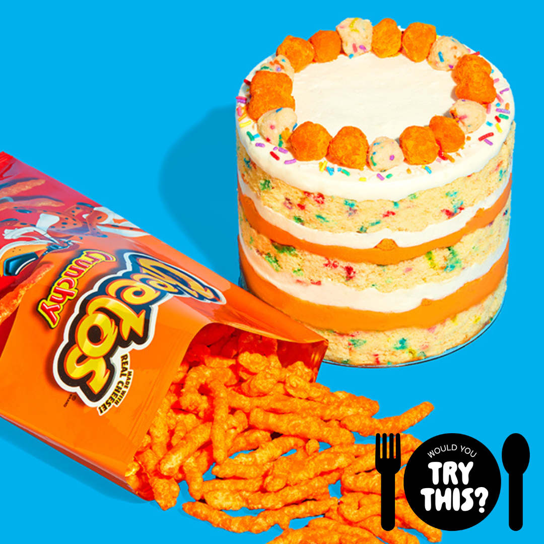 Cheetos and Milk Bar Release a Layer Cake Collaboration