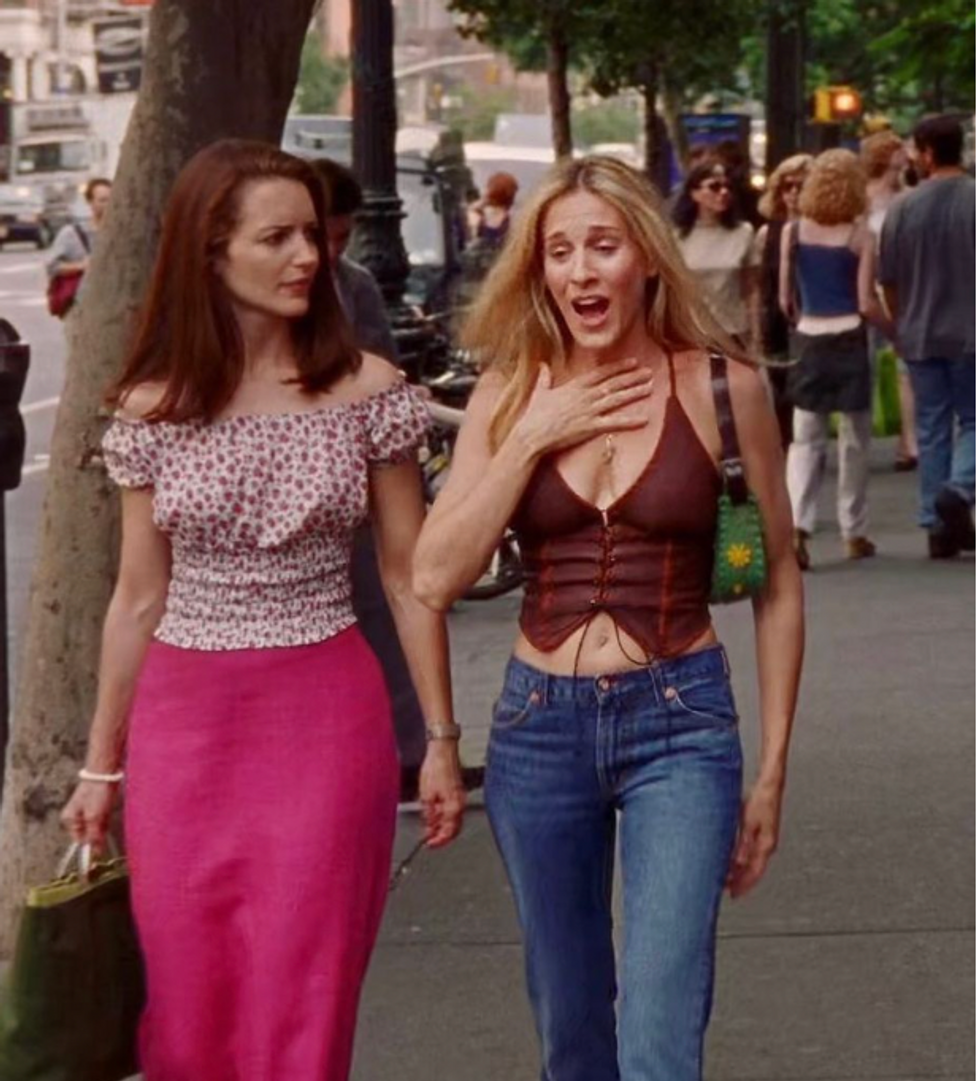 Top Carrie Bradshaw Outfits Ranked & Where to Buy! - Brit + Co