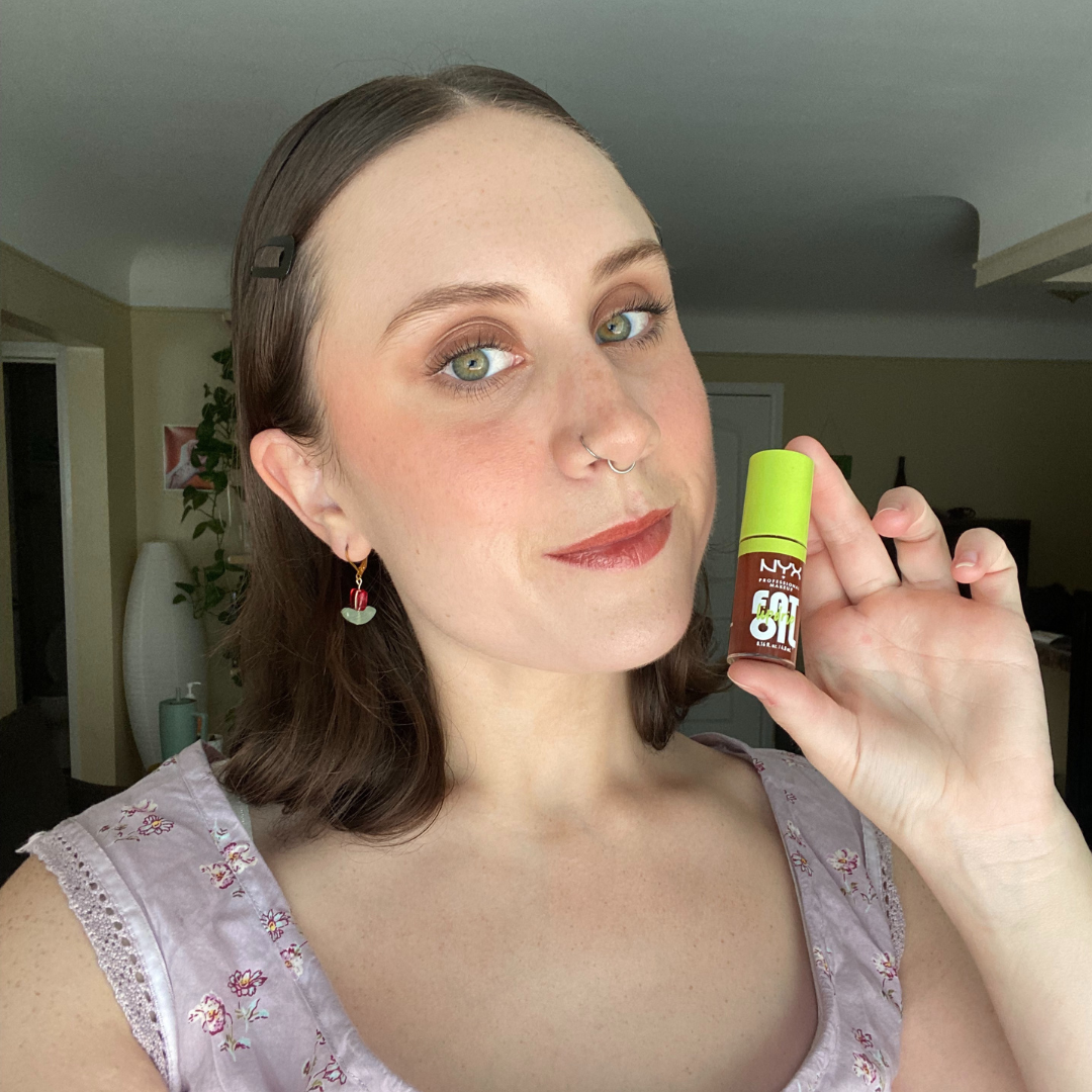 nyx fat lip oil review