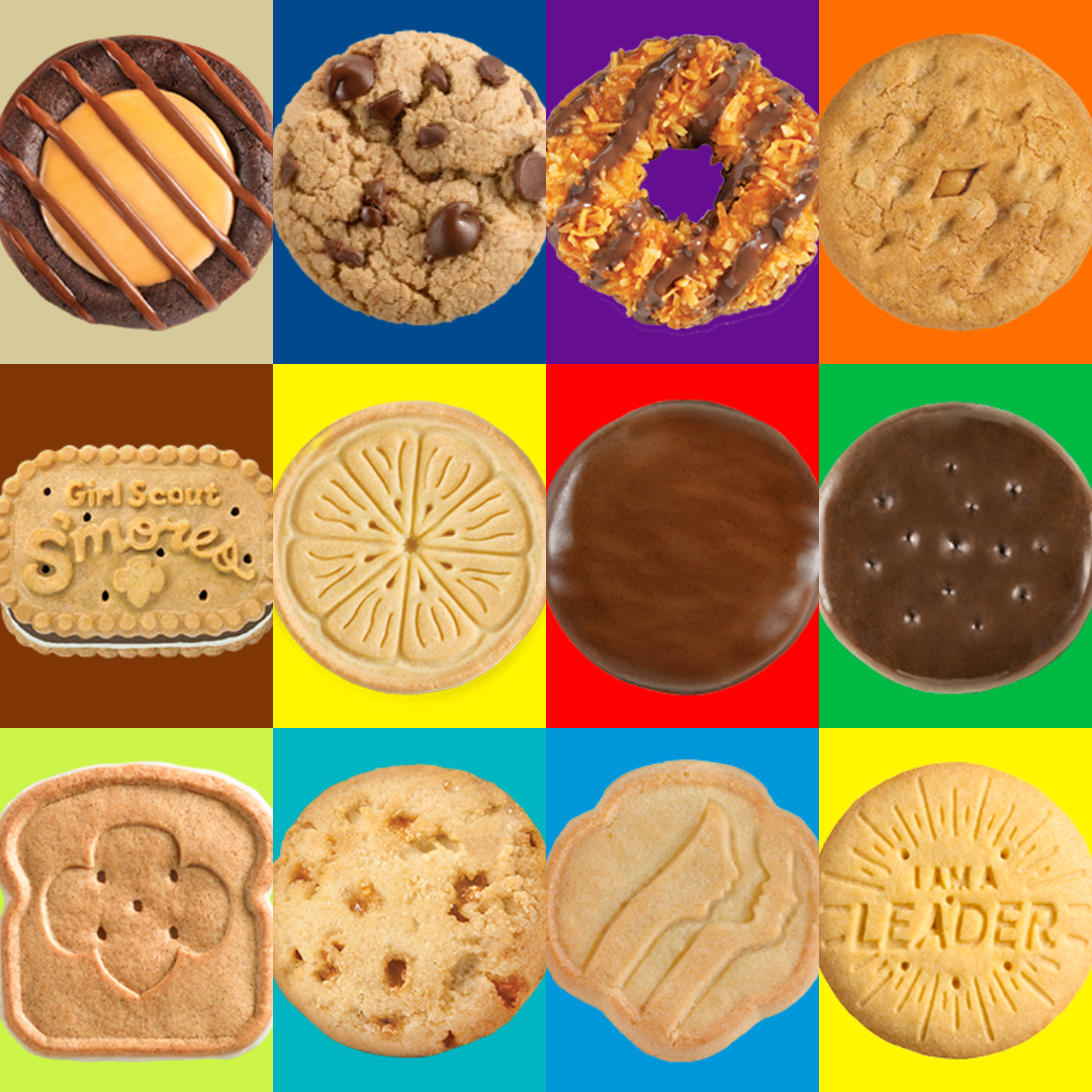 2025 Girl Scout Cookie Flavors