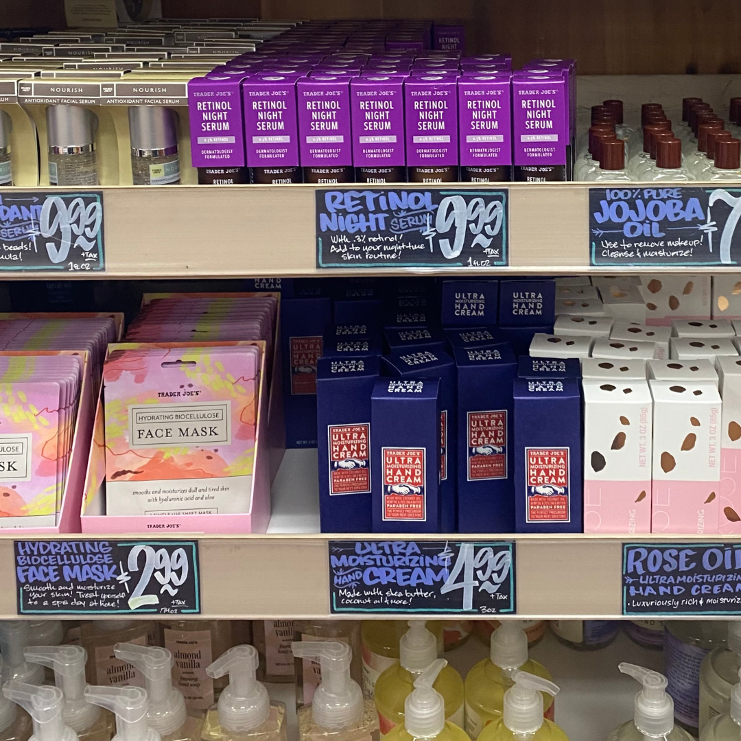 best trader joe's beauty products