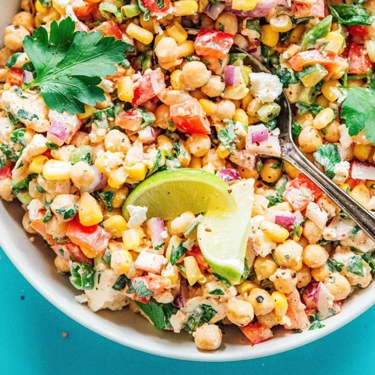 Mediterranean Chickpea and Egg Salad Jars. - Half Baked Harvest