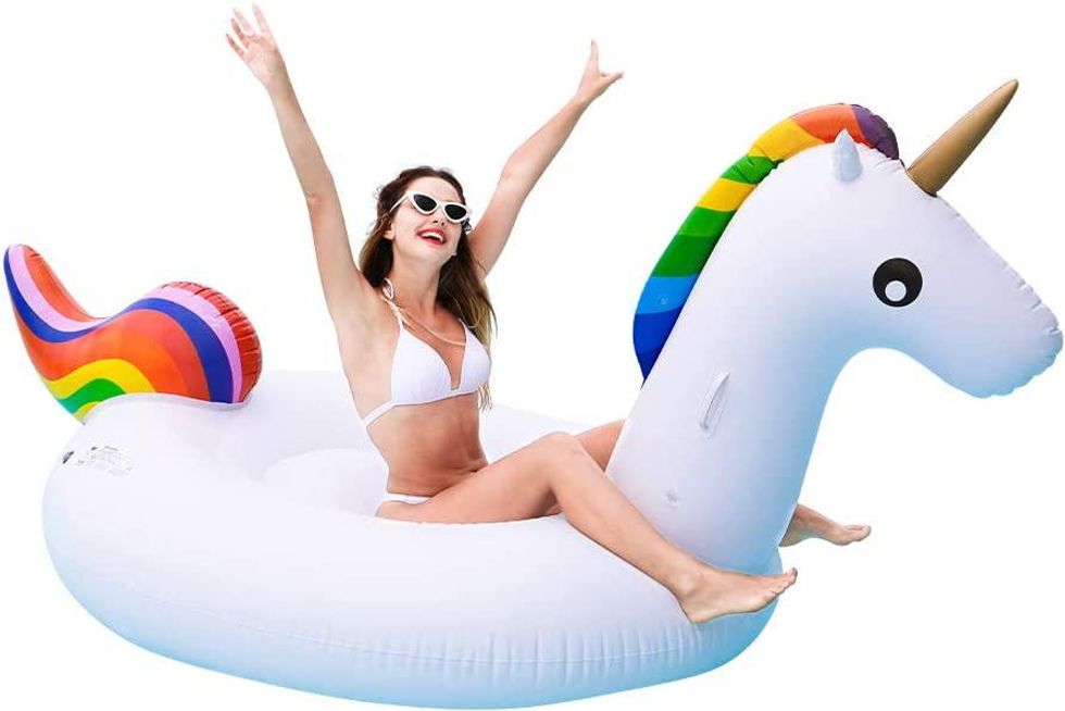 Inflatable Unicorn Pool Float