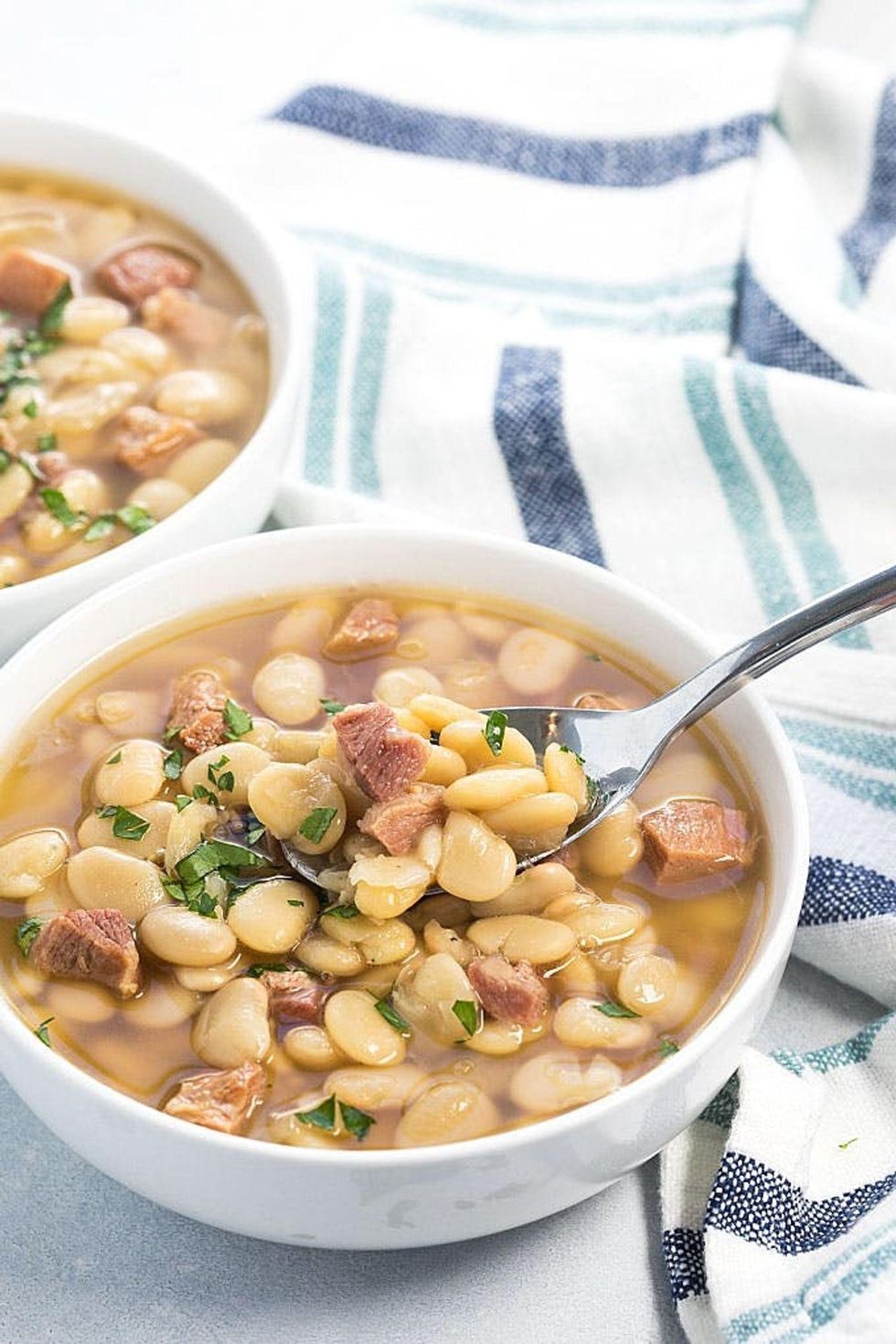 Instant Pot Lima Beans and Ham