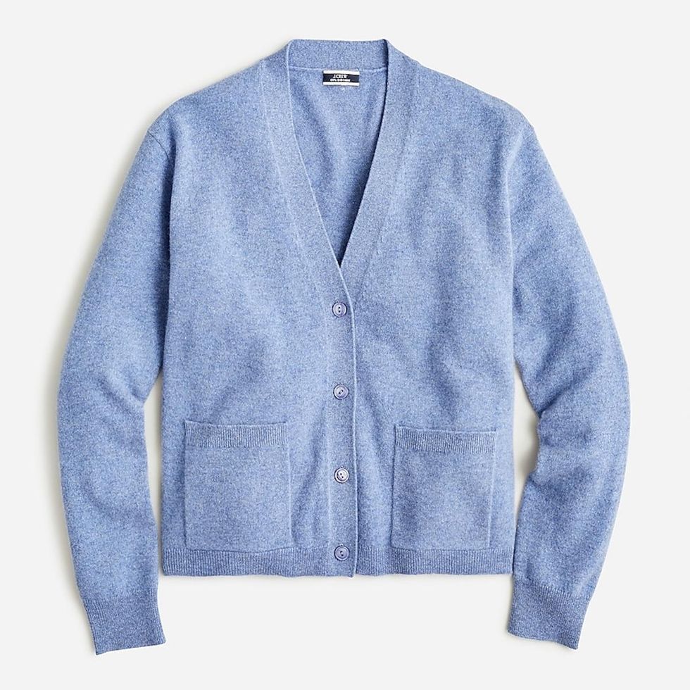 J. Crew Cashmere Patch-Pocket fall Cardigans