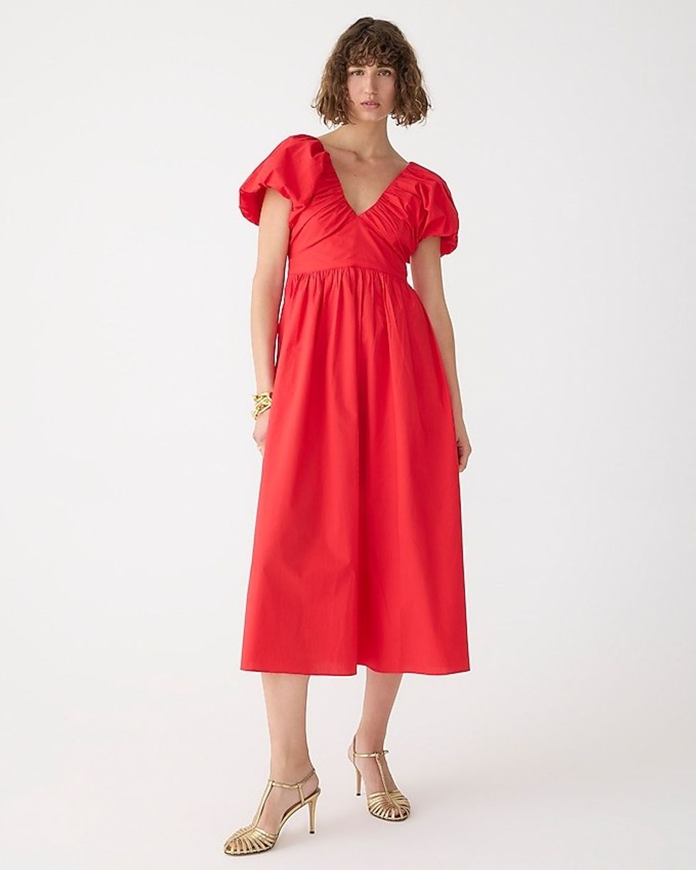 J.Crew Cecily Dress in Cotton Poplin