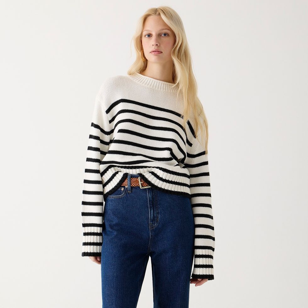 J. Crew Striped Rollneck\u2122 Sweater