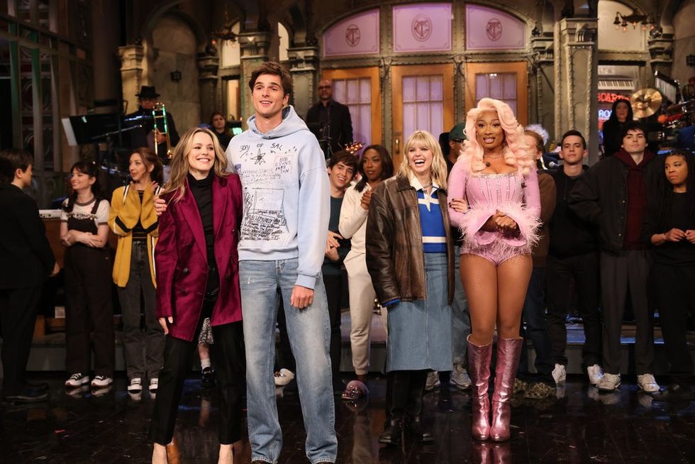 jacob elordi renee rapp megan thee stallion rachel mcadams snl cast 2024