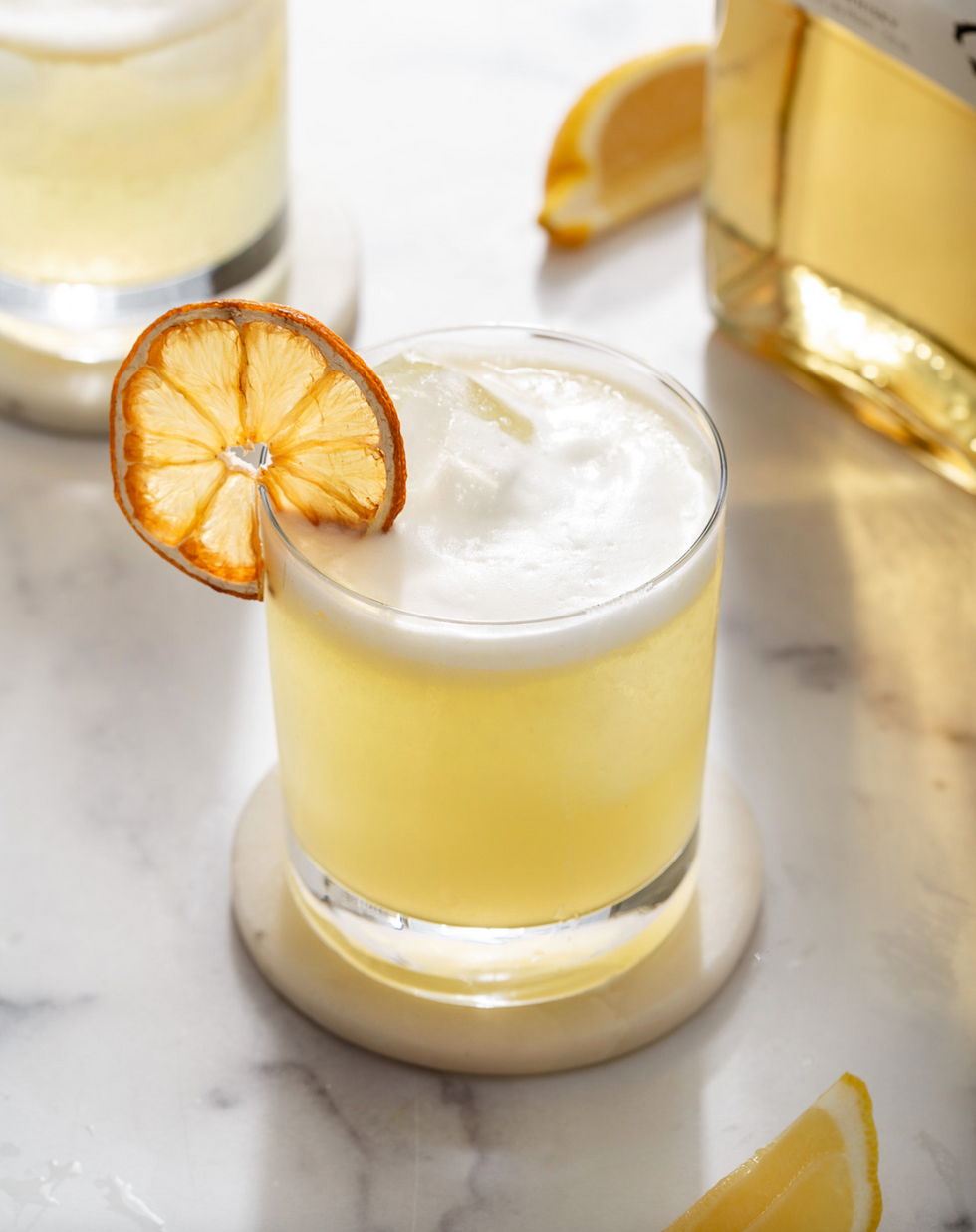 Japanese Yuzu Whiskey Sour