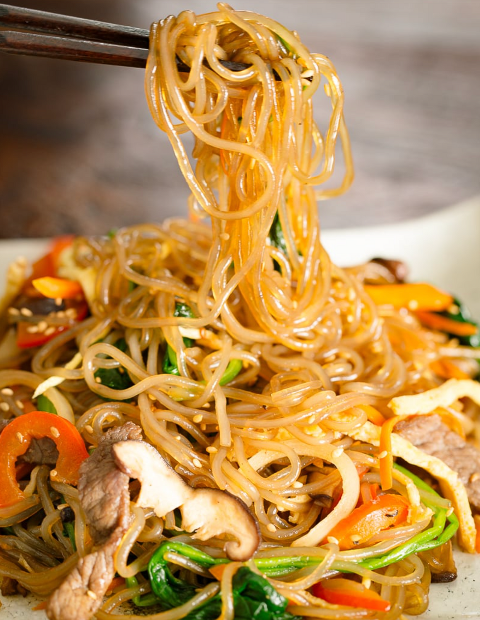 Japchae recipe delicious korean meal