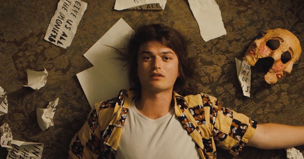 joe keery as baron in the marmalade movie