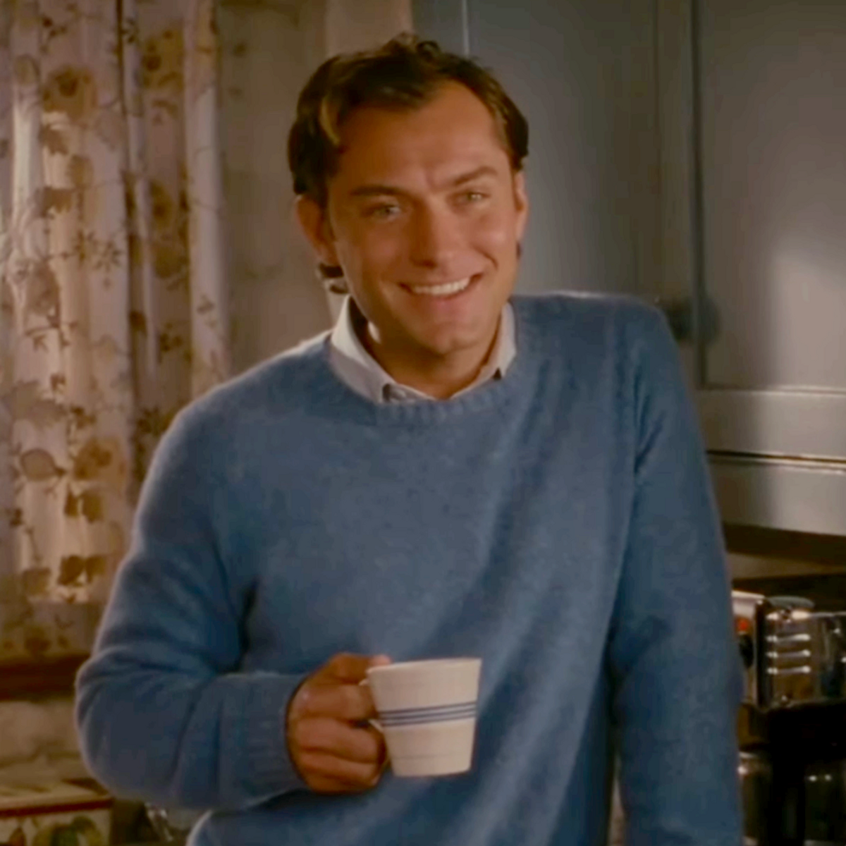 jude law shocking the holiday movie cottage