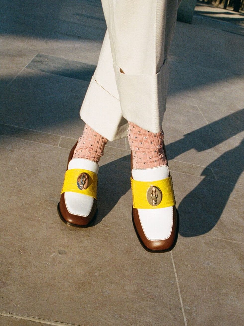 JVB x Nomasei Trench Loafers in Cognac