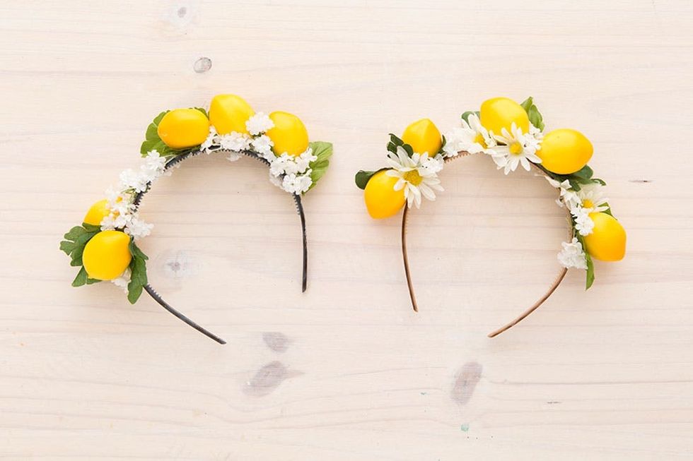 DIY Beyonce’s Lemon Headband in Under Ten Minutes - Brit + Co