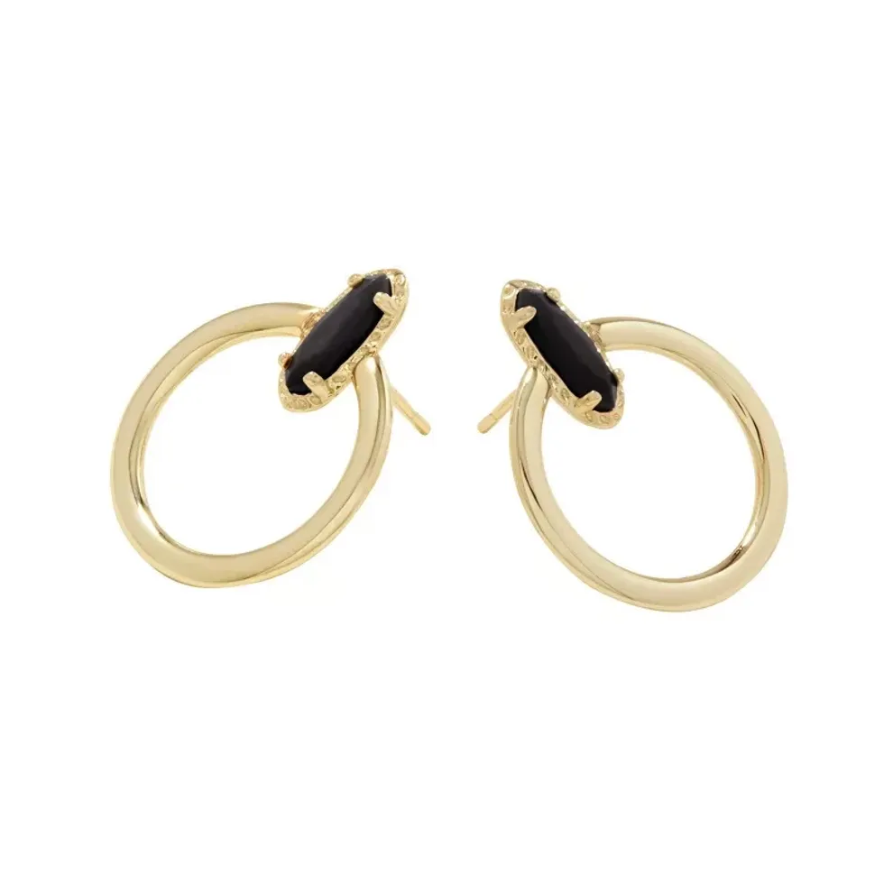 Kendra Scott Emma Open Frame Hoop Earrings