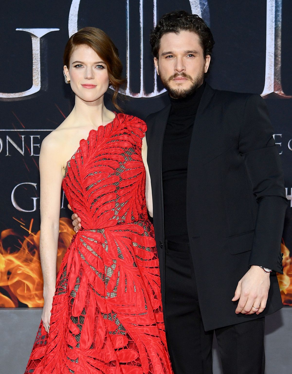 kit harington wife rose leslie