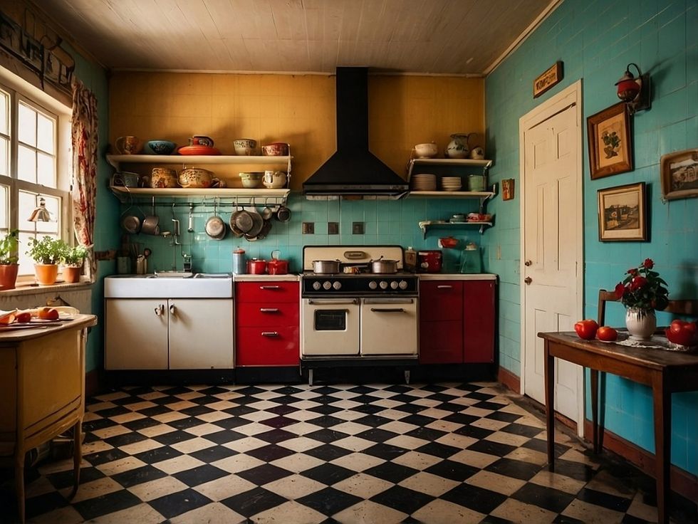 Kitschy kitchens